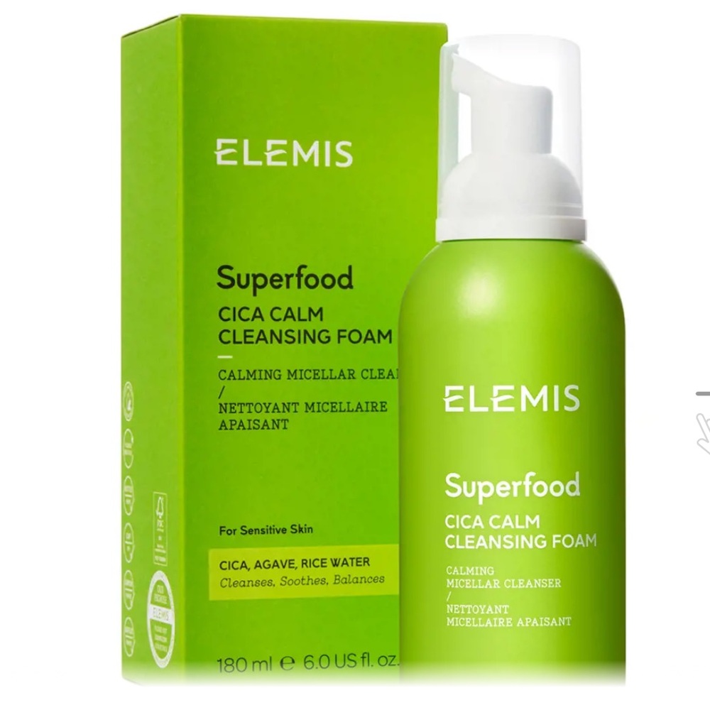 ELEMIS Superfood Cica Calm Cleansing Foam -
